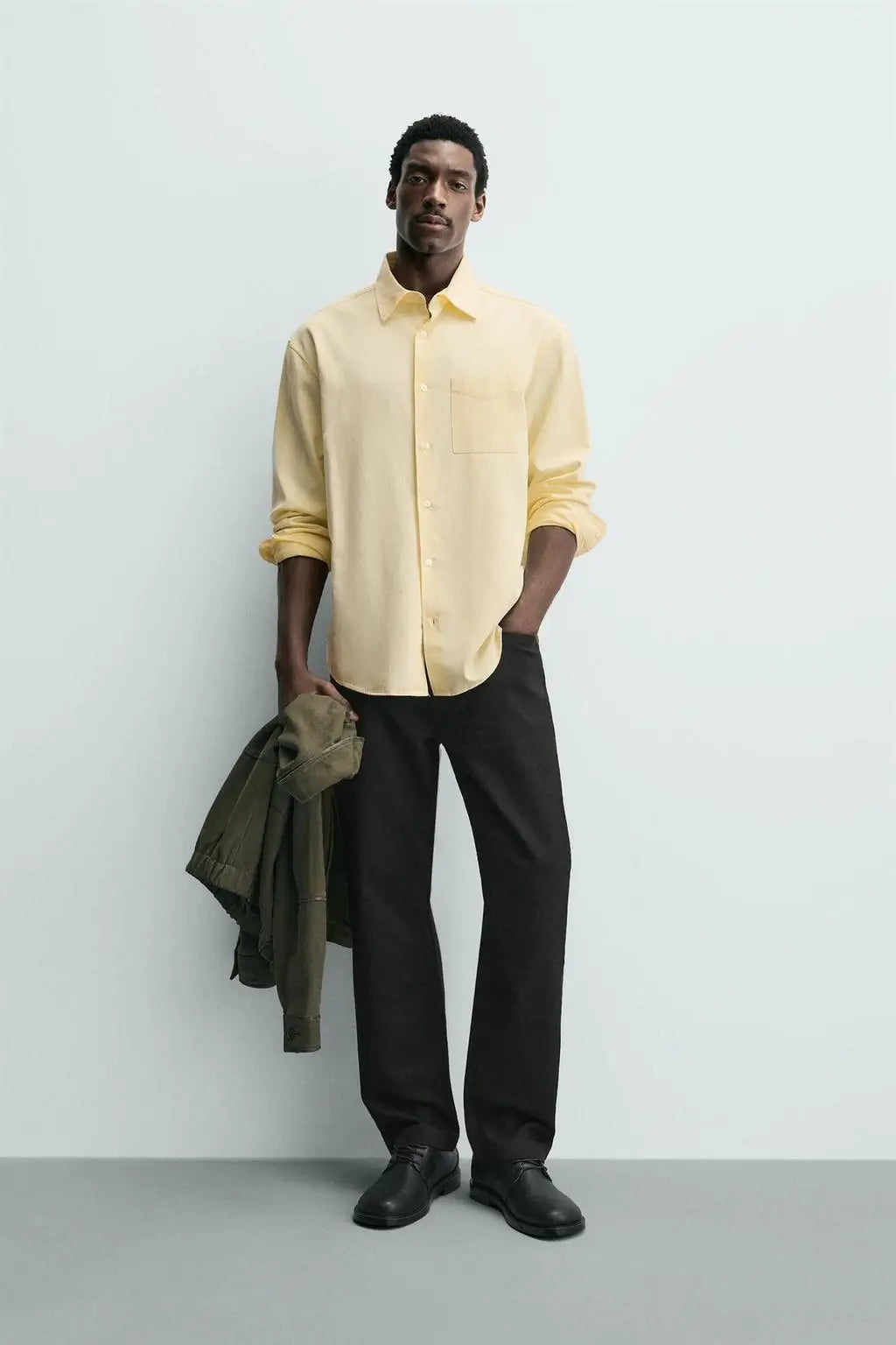 ZARA Fluid Pocket Shirt