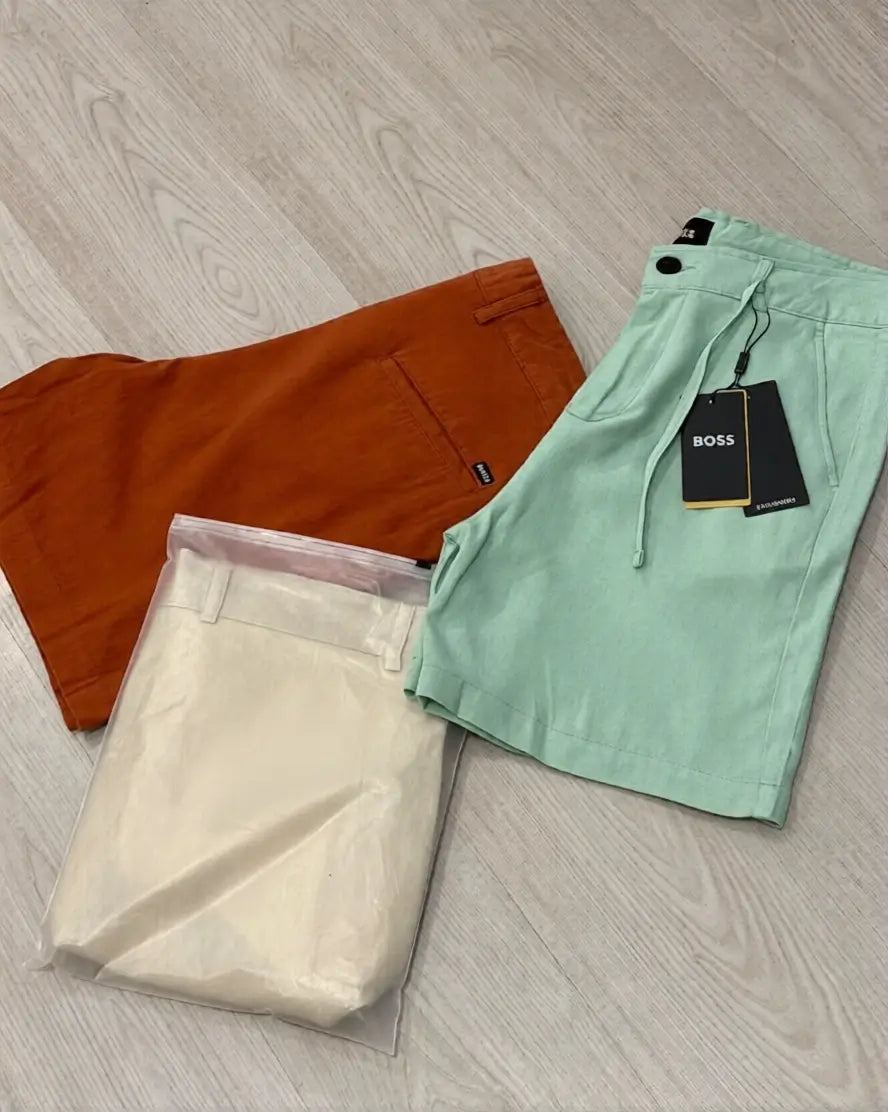 HUGO Men's Premium Cotton Shorts – Casual Summer Fit