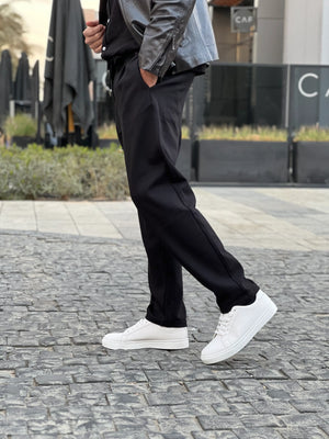 zara jaqared fit trouser