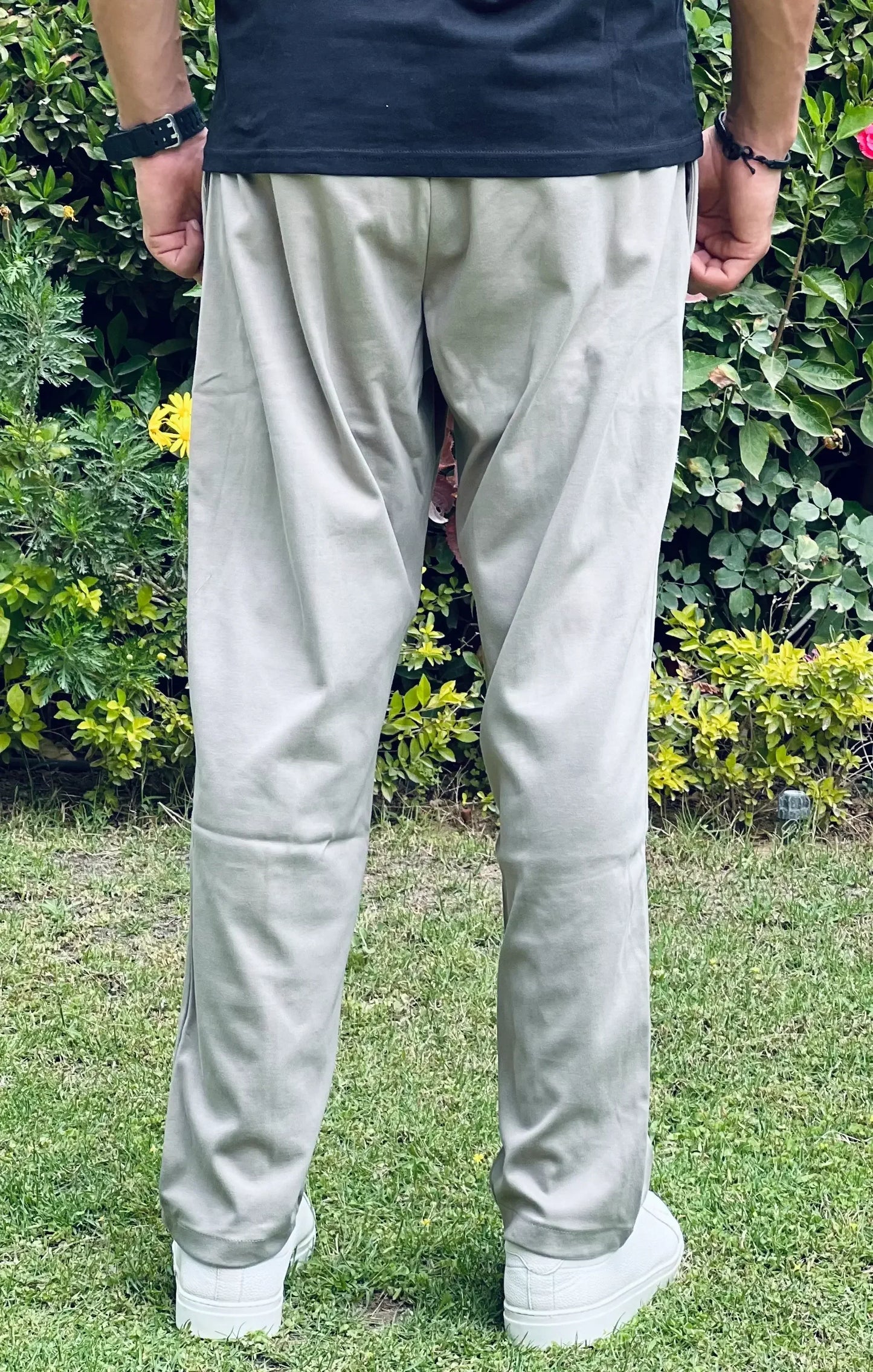ZARA RELAXED INTERLOCK JOGGING PANTS