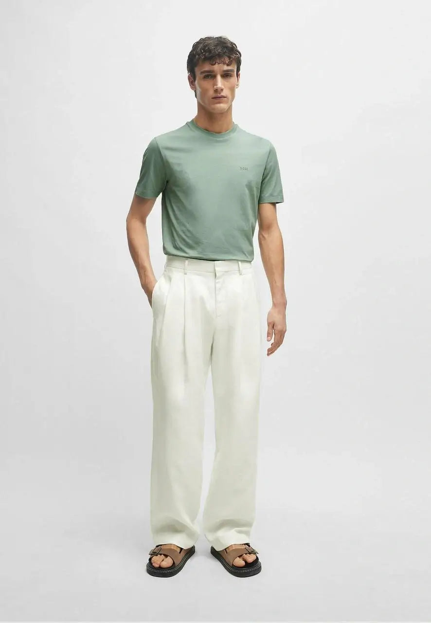 boss regular fit cotton t-shirt