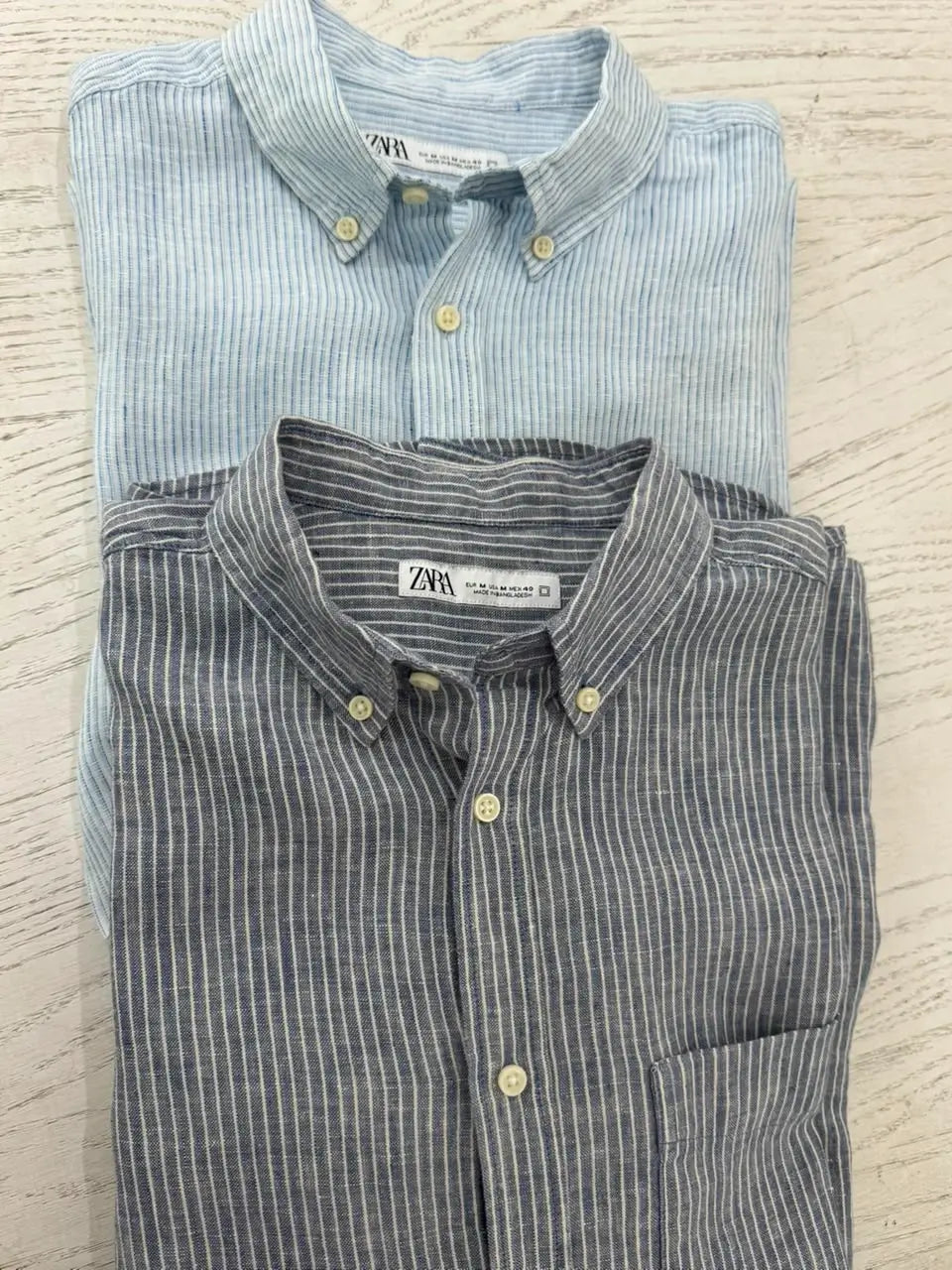 ZARA Striped Relaxed Fit Shirt