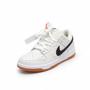 Classic Black Accent Sneakers