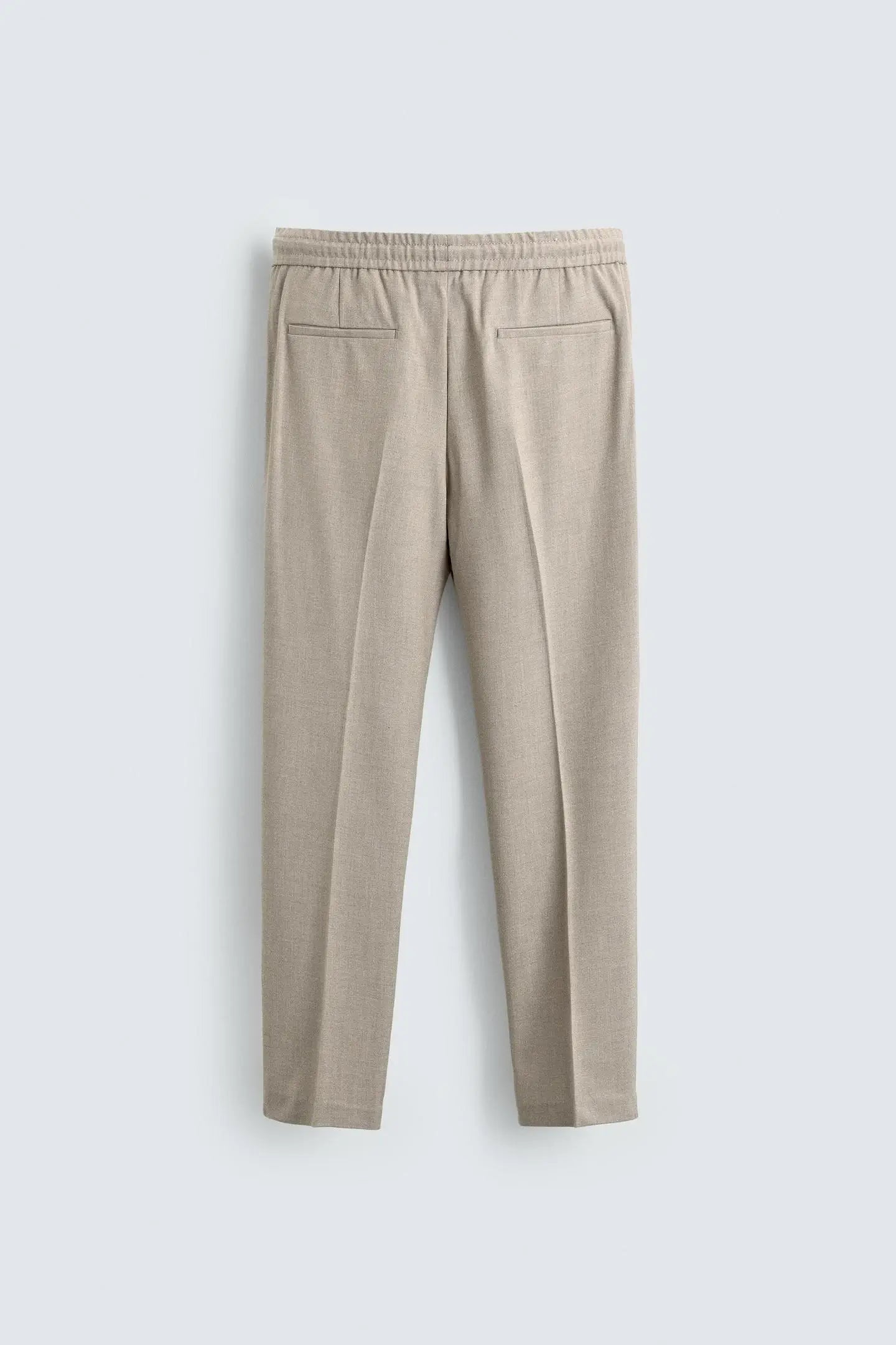 zara comfort jogger waist trousers