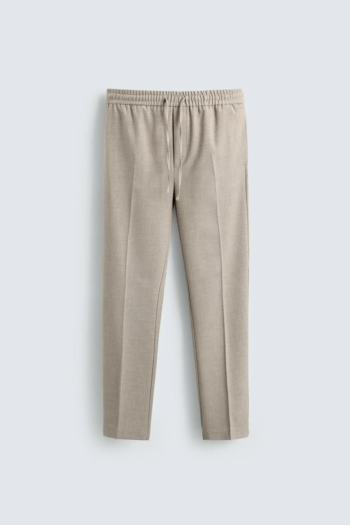 zara comfort jogger waist trousers