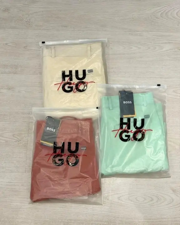 HUGO Men's Premium Cotton Shorts – Casual Summer Fit