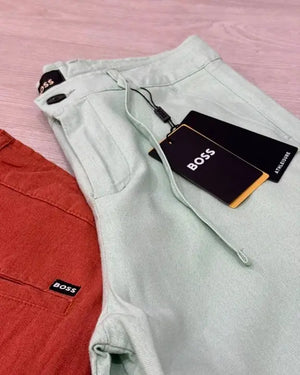 HUGO Men's Premium Cotton Shorts – Casual Summer Fit