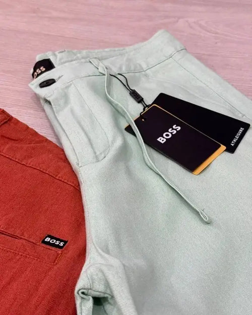 HUGO Men's Premium Cotton Shorts – Casual Summer Fit