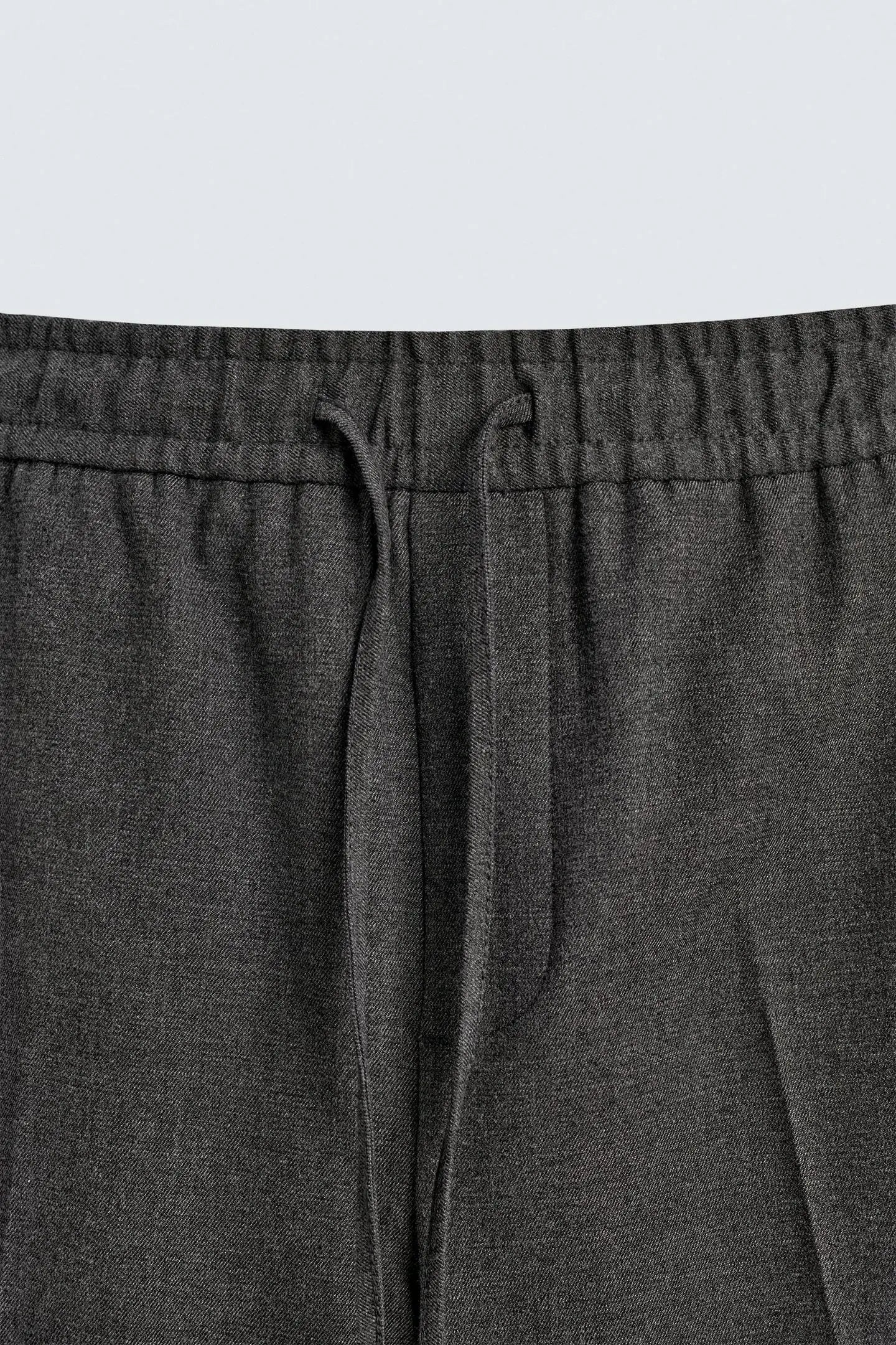 ZARA COMFORT JOGGER WAIST TROUSERS