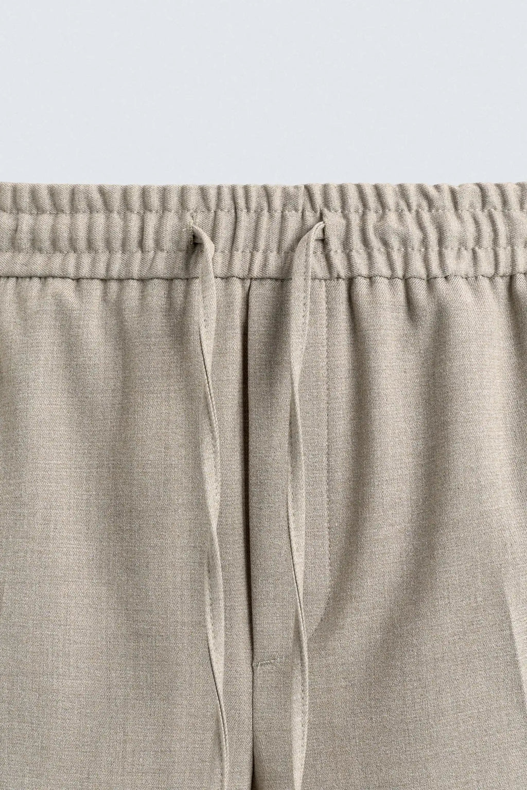 ZARA COMFORT JOGGER WAIST TROUSERS