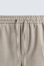 ZARA COMFORT JOGGER WAIST TROUSERS
