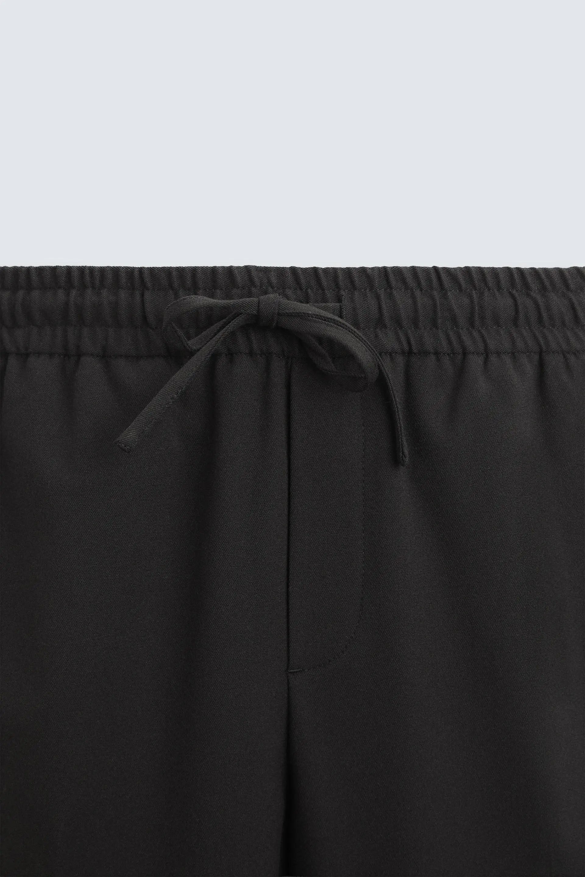 ZARA COMFORT JOGGER WAIST TROUSERS
