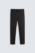 ZARA COMFORT JOGGER WAIST TROUSERS