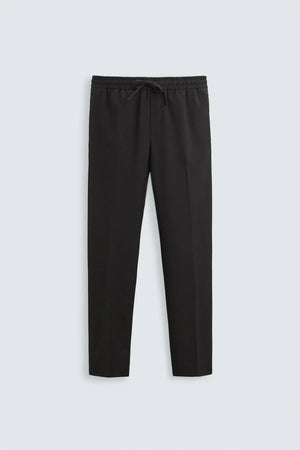 zara comfort jogger waist trousers