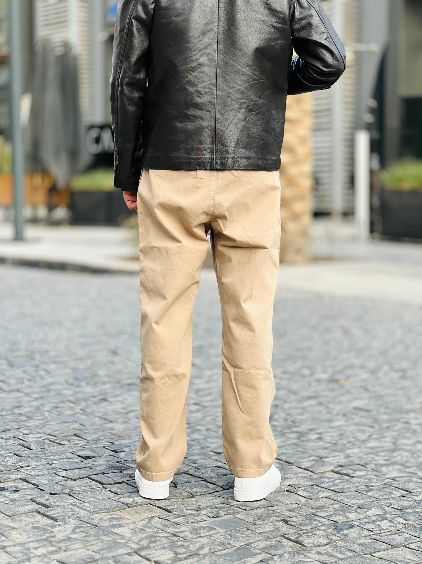 ZARA CANVAS STRAIGHT TROUSER