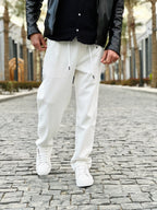 zara jaqared trouser