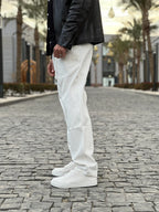 zara jaqared trouser