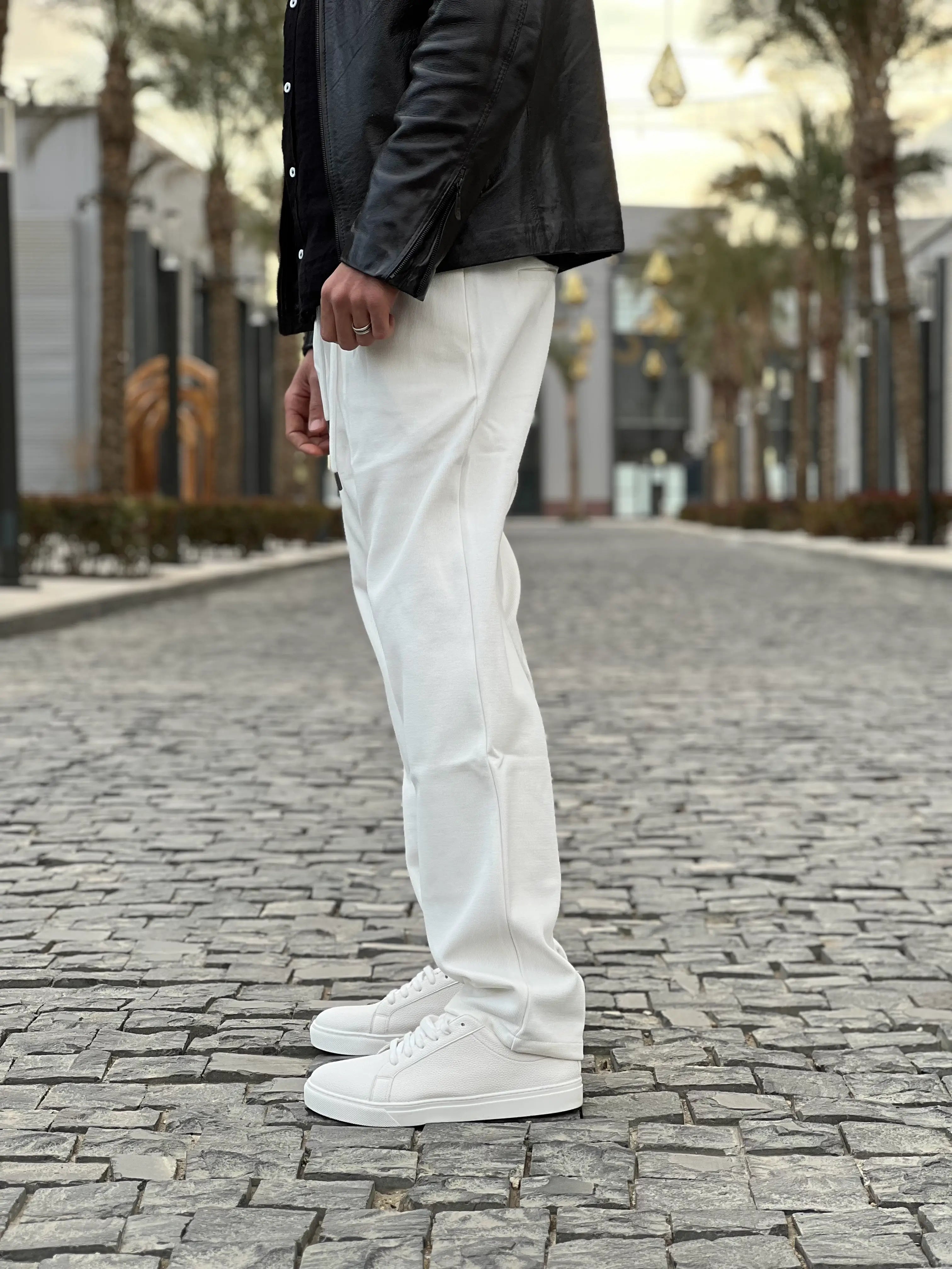 zara jaqared trouser