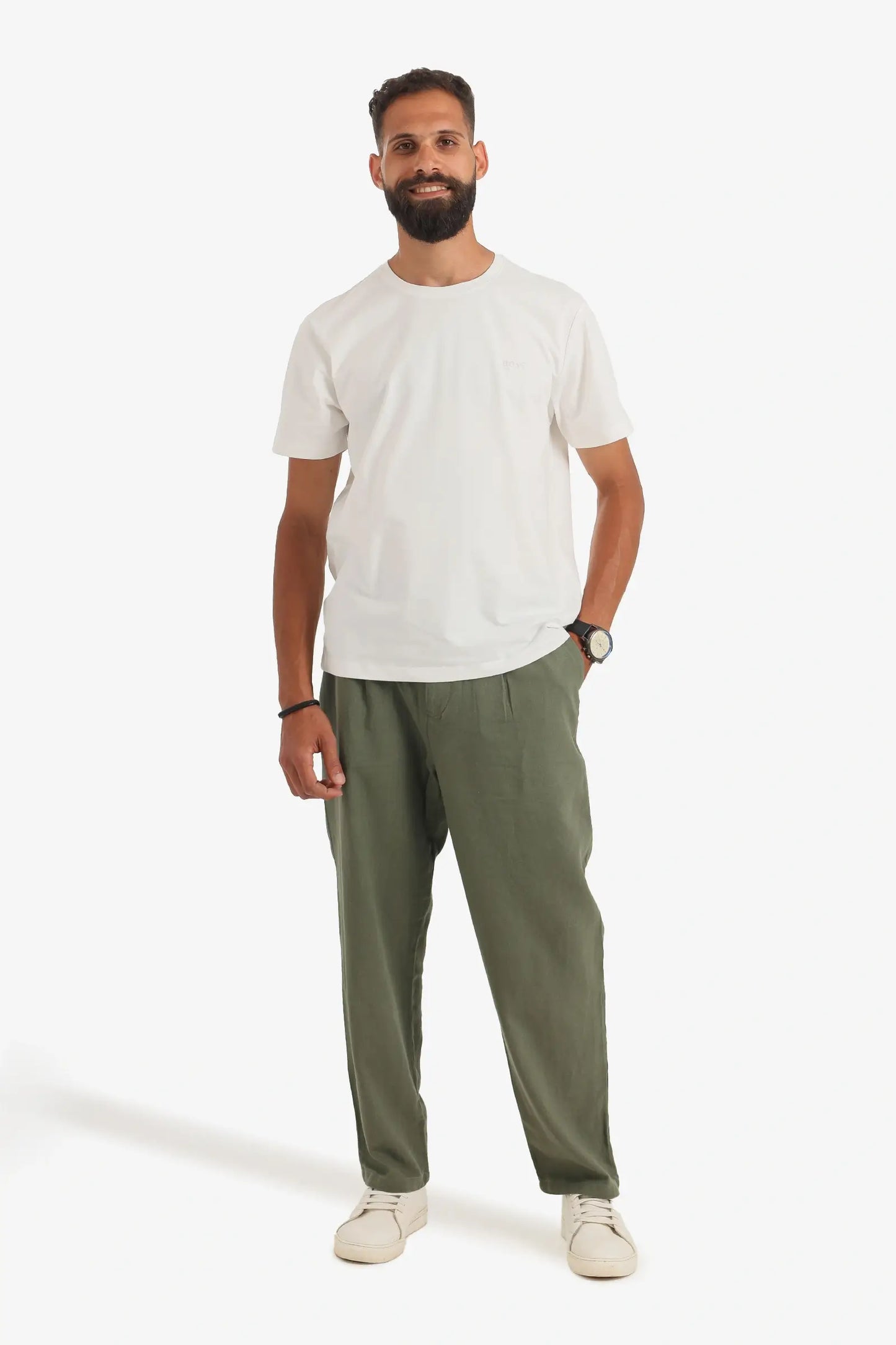 ZARA REGULAR LINEN PANT
