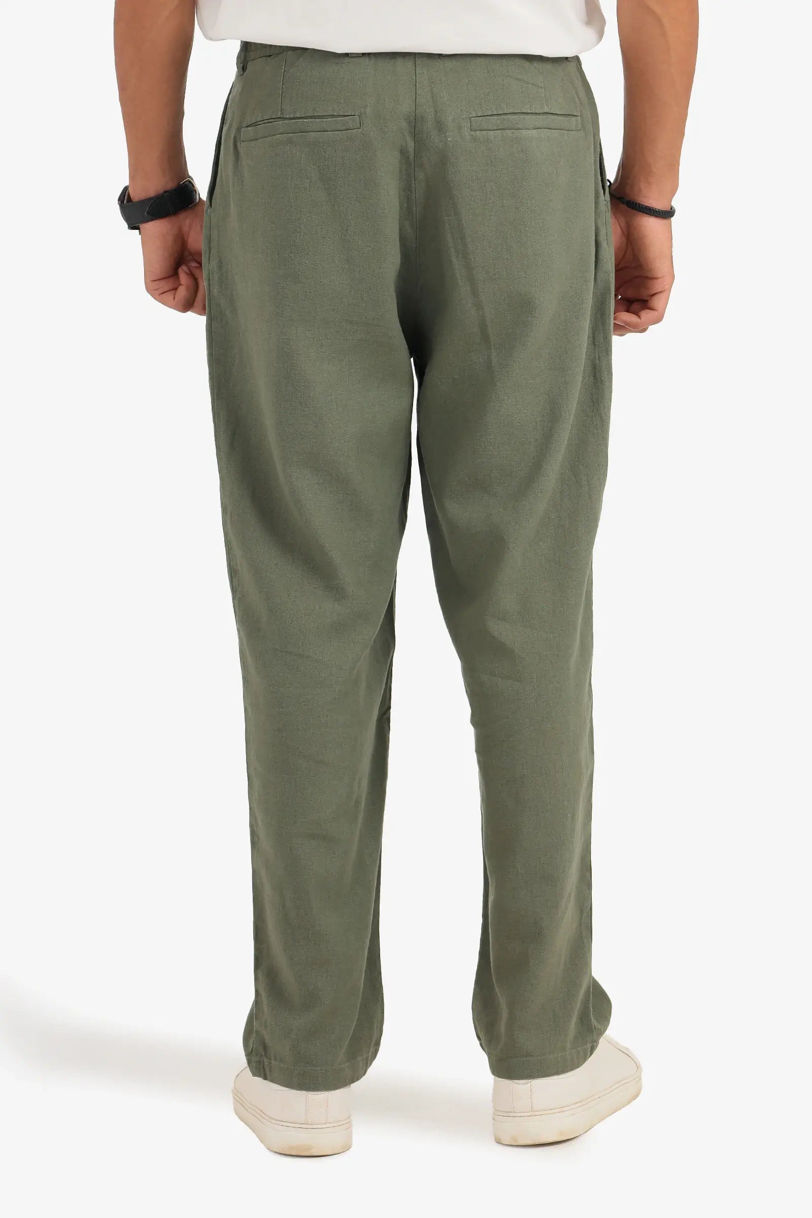 ZARA REGULAR LINEN PANT