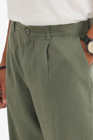 zara regular linen pant