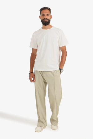 zara interlock zipper pants