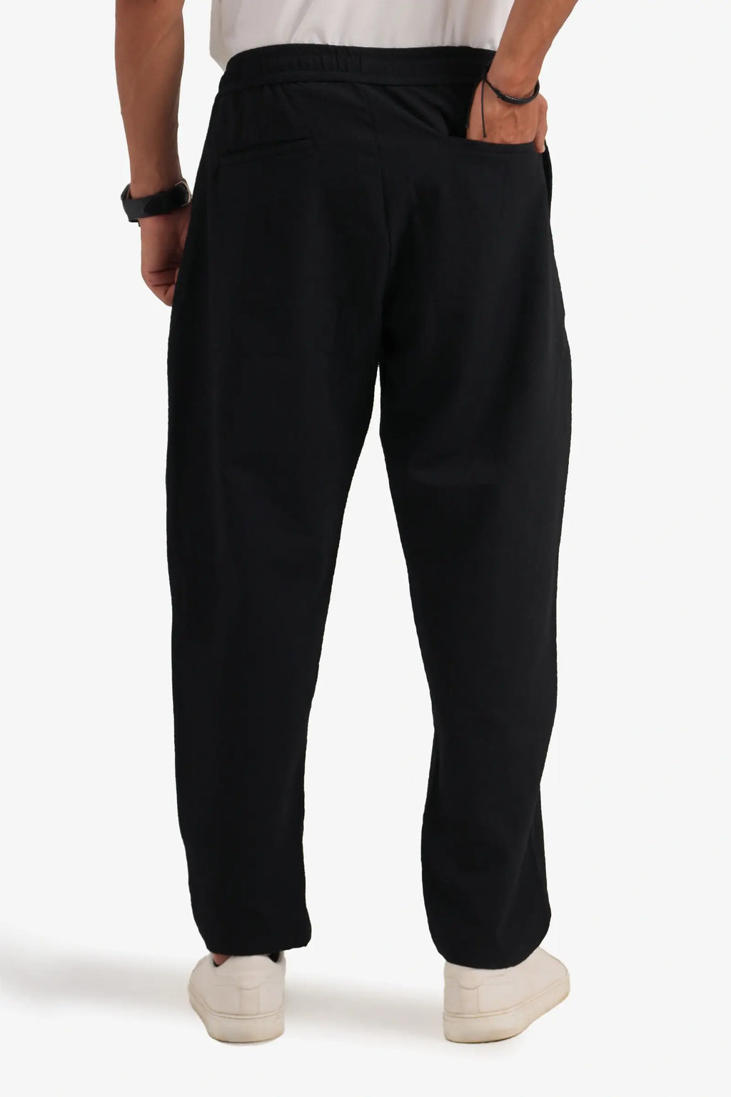 ZARA TEXTURED SUMMER TROUSERS