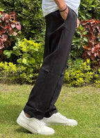 ZARA RELAXED INTERLOCK JOGGING PANTS