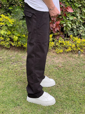 zara faded straight leg trouser