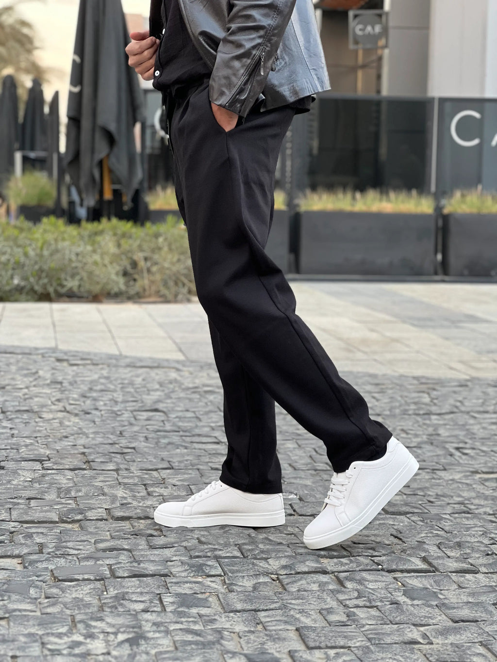 zara jaqared trouser