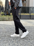 zara jaqared trouser