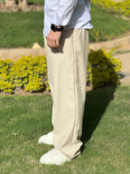 zara classic wide leg trousers