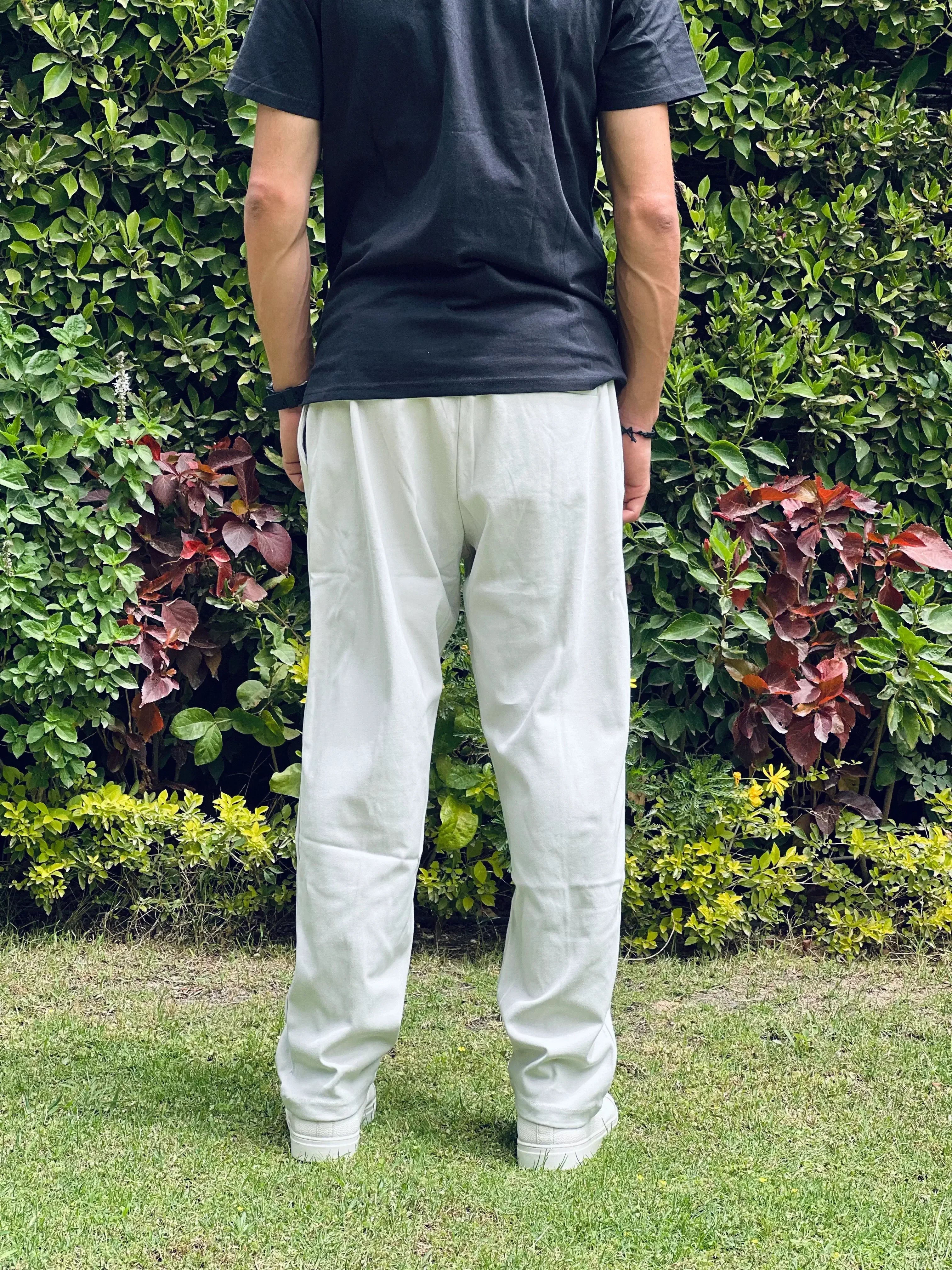 zara relaxed interlock jogging pants