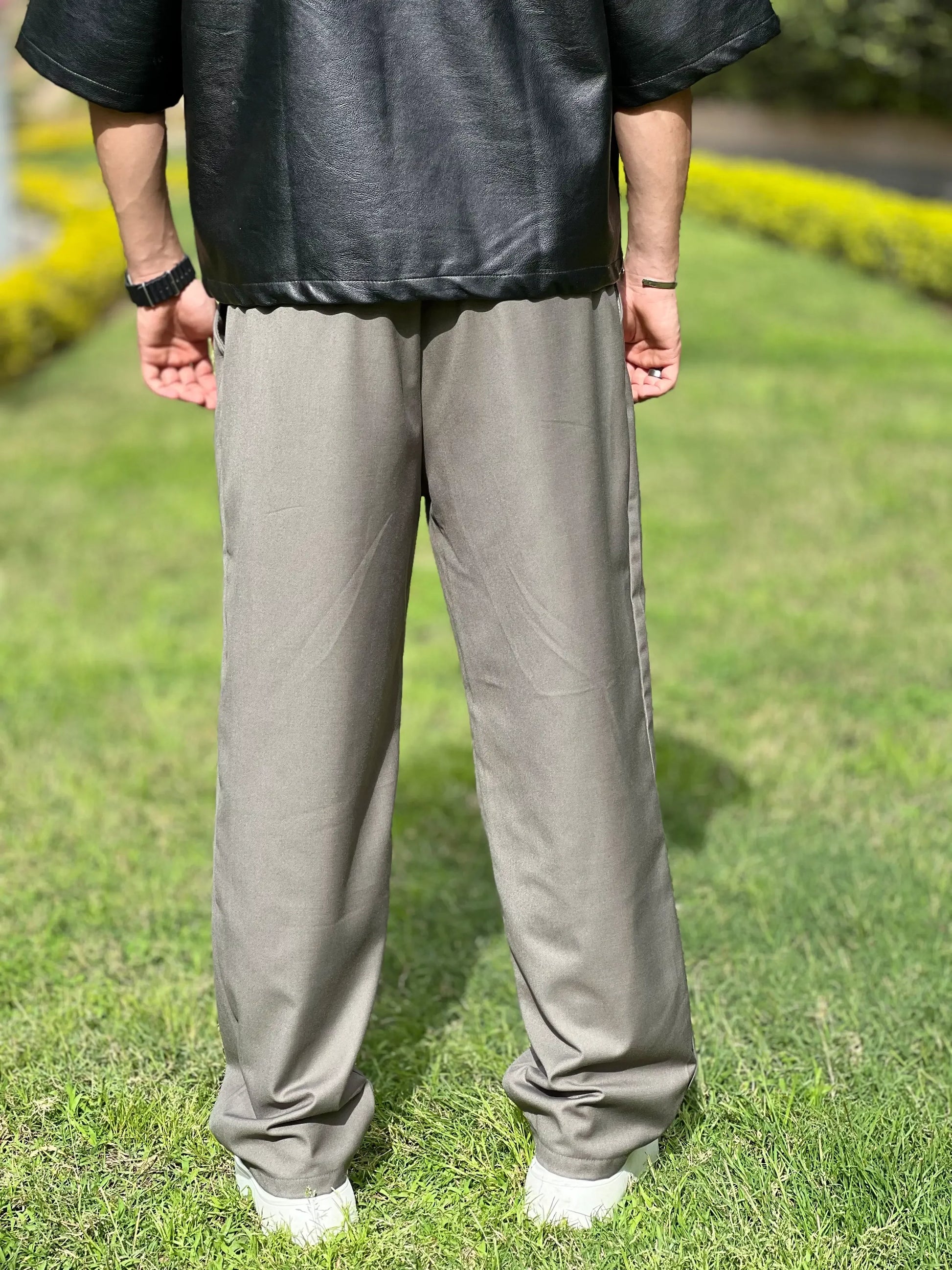 ZARA CLASSIC WIDE LEG TROUSERS