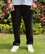 ZARA RELAXED INTERLOCK JOGGING PANTS