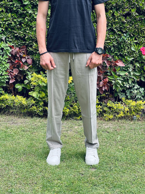 zara relaxed interlock jogging pants