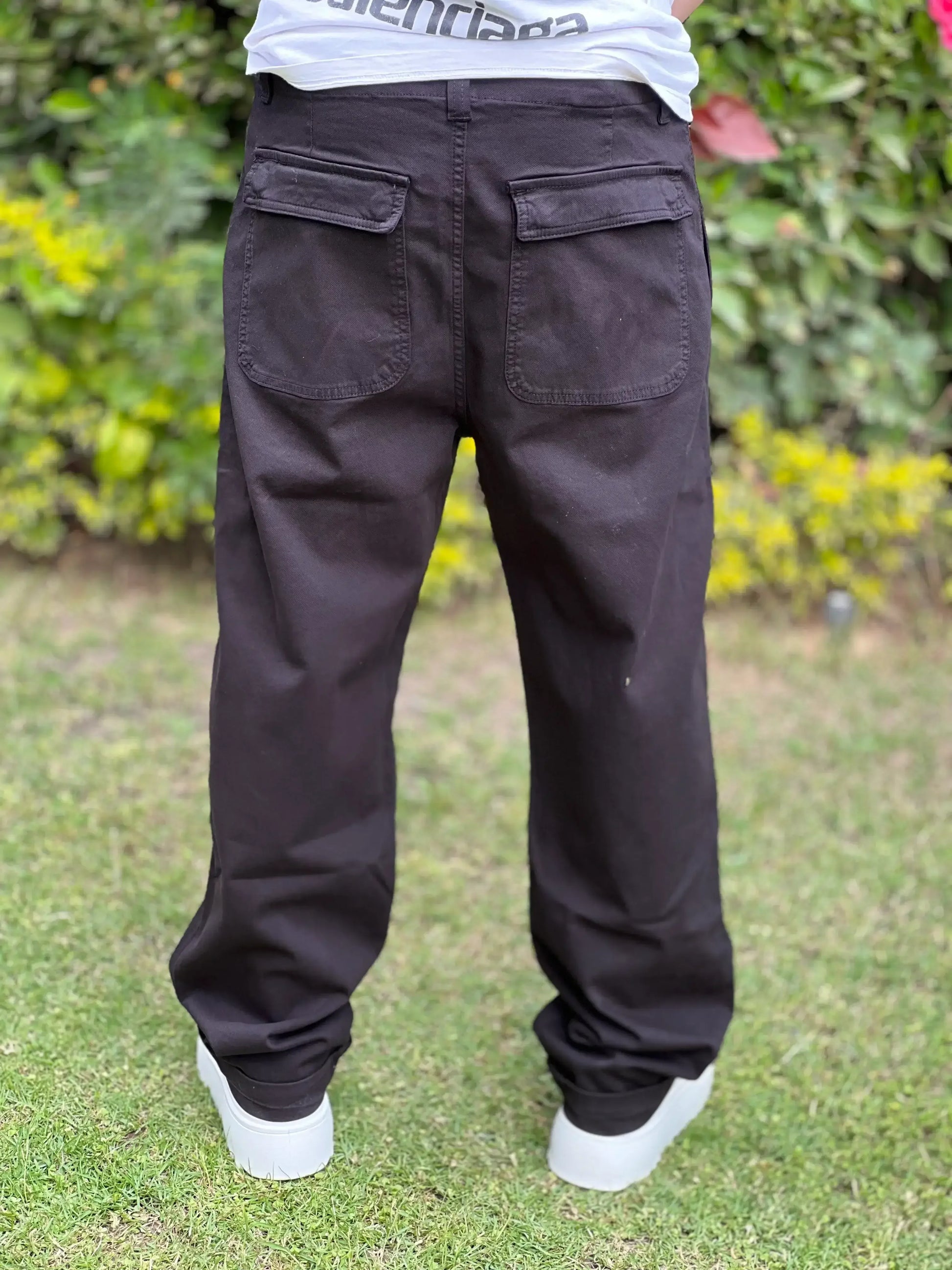 ZARA FADED STRAIGHT LEG TROUSER