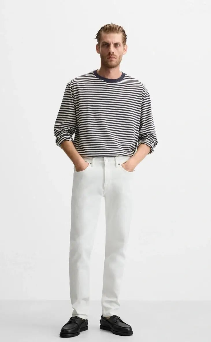 zara ankle fit jeans