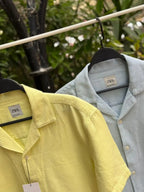 Zara Cotton-linen blend shirt