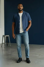 Zara Jeans-Linen Shirt
