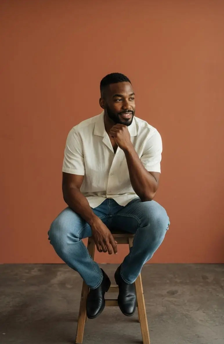 zara linen blend shirt