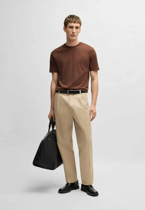 boss regular fit cotton t-shirt