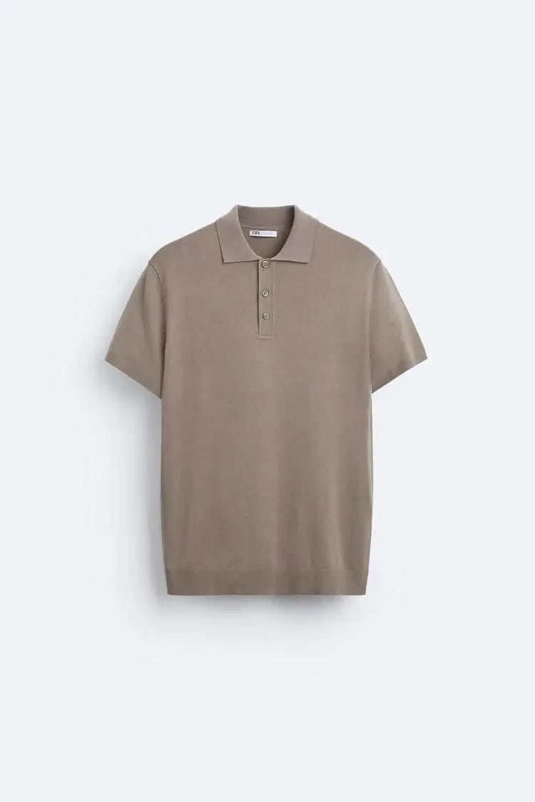 Zara knitted Polo Tshirt 