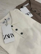 Zara knitted Polo Tshirt 