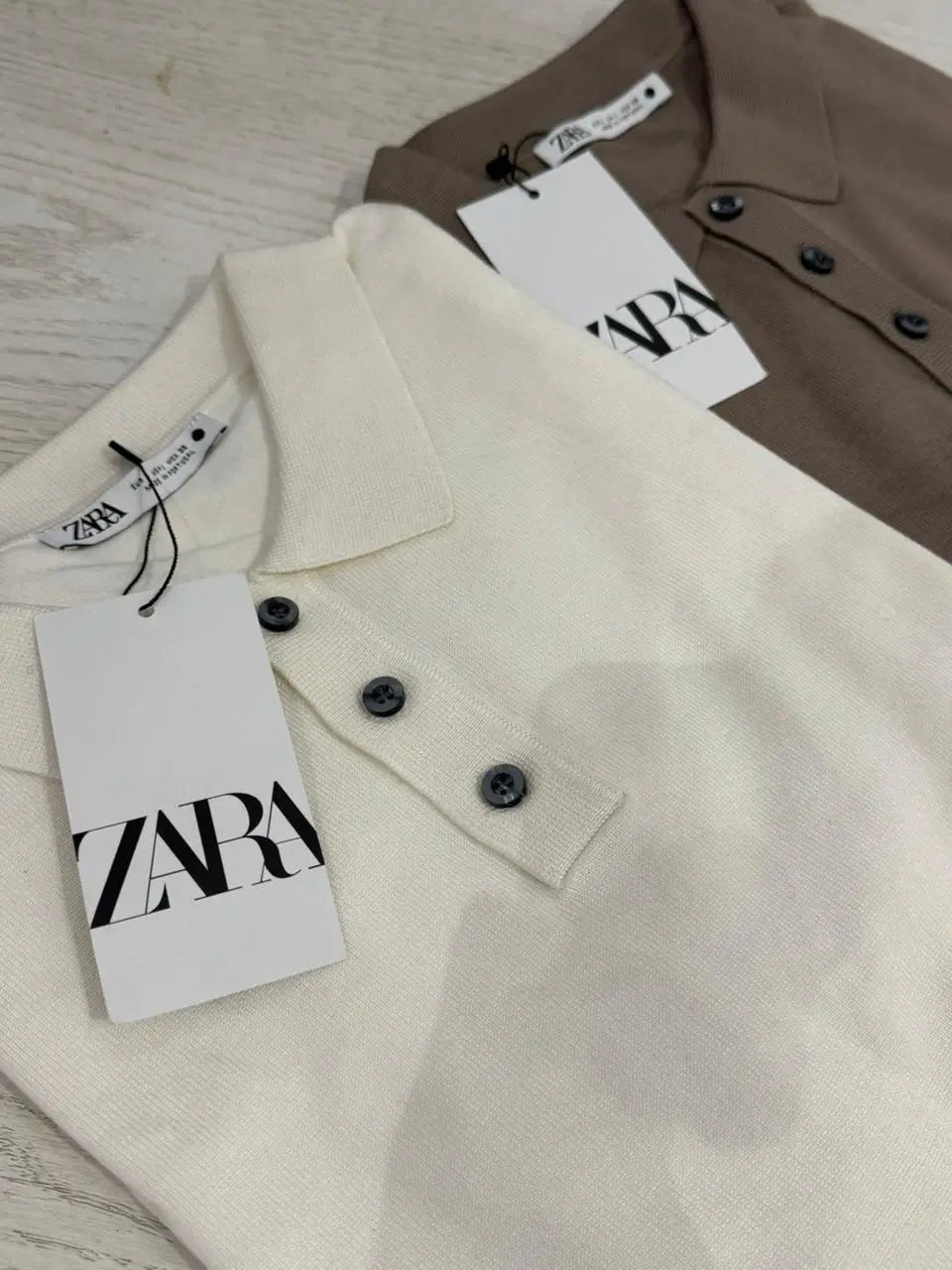 Zara knitted Polo Tshirt 