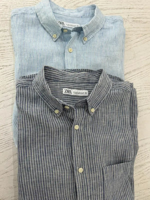 ZARA Striped Relaxed Fit Shirt