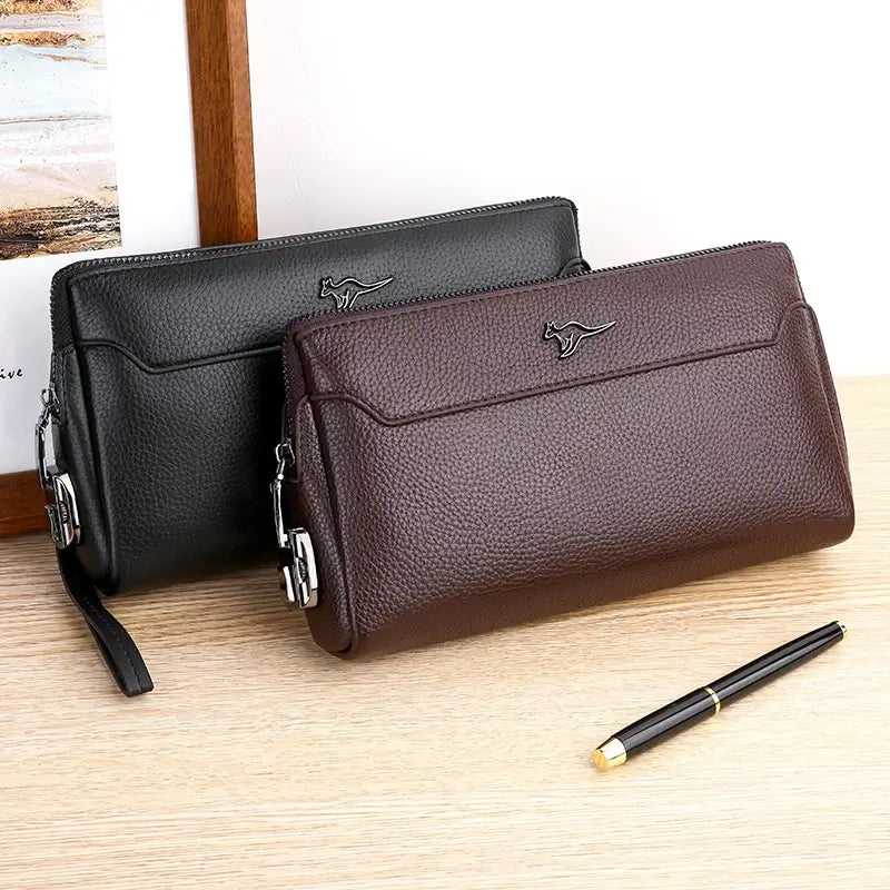 Classic Leather Crossbody Bag