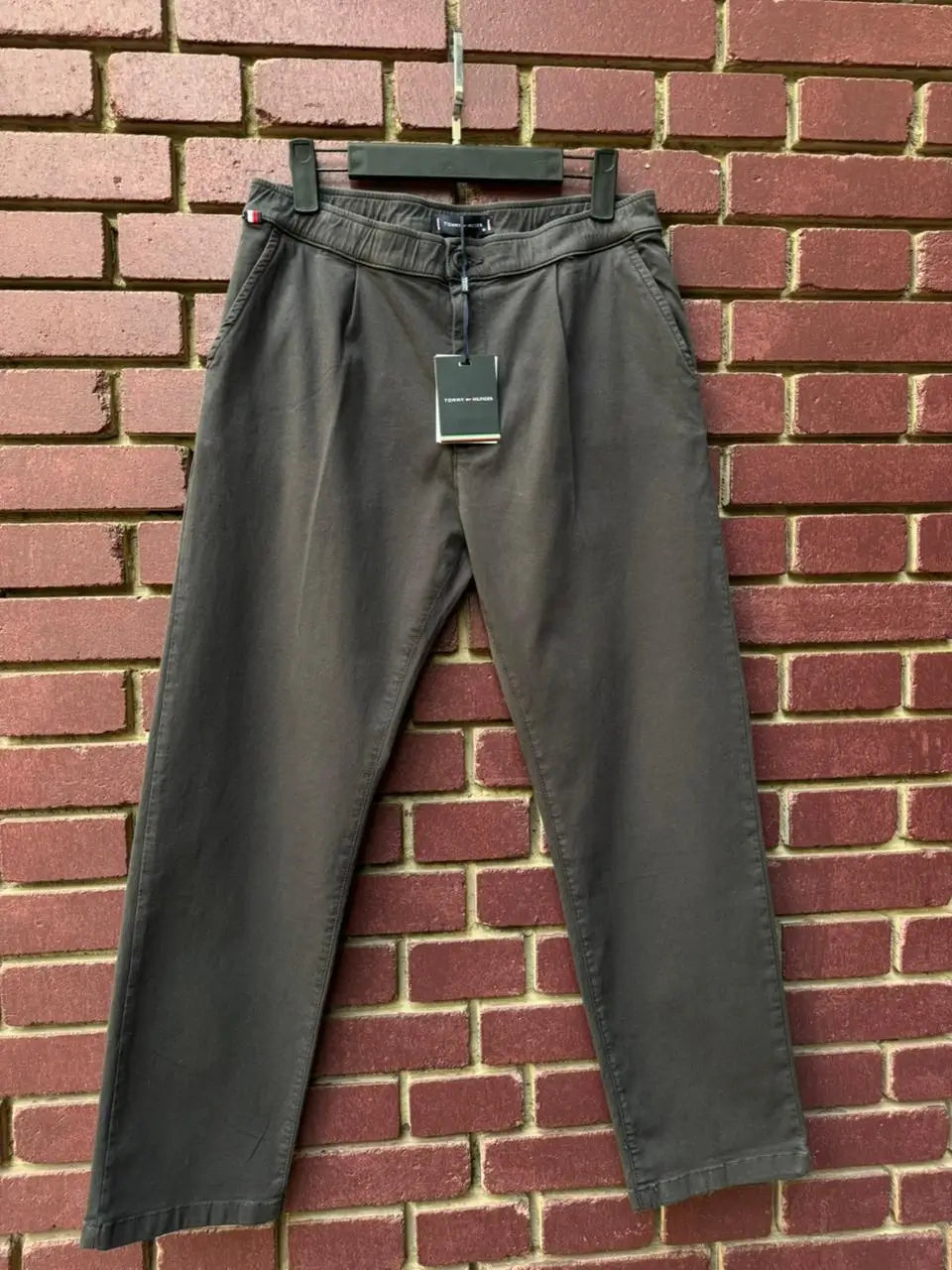 tommy halfiger canvas trouser