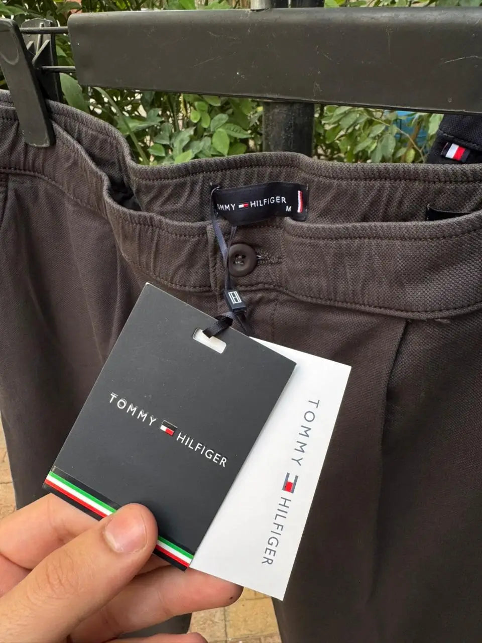 tommy halfiger canvas trouser